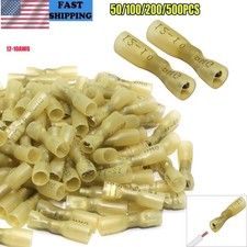 AWG 12-10 Heat Shrink Marine Grade Female Spade Crimp Connectors Terminals US