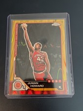 Topps 2025 Chrome McDonald's All American Juwan Howard #83 Gold Refractor /50