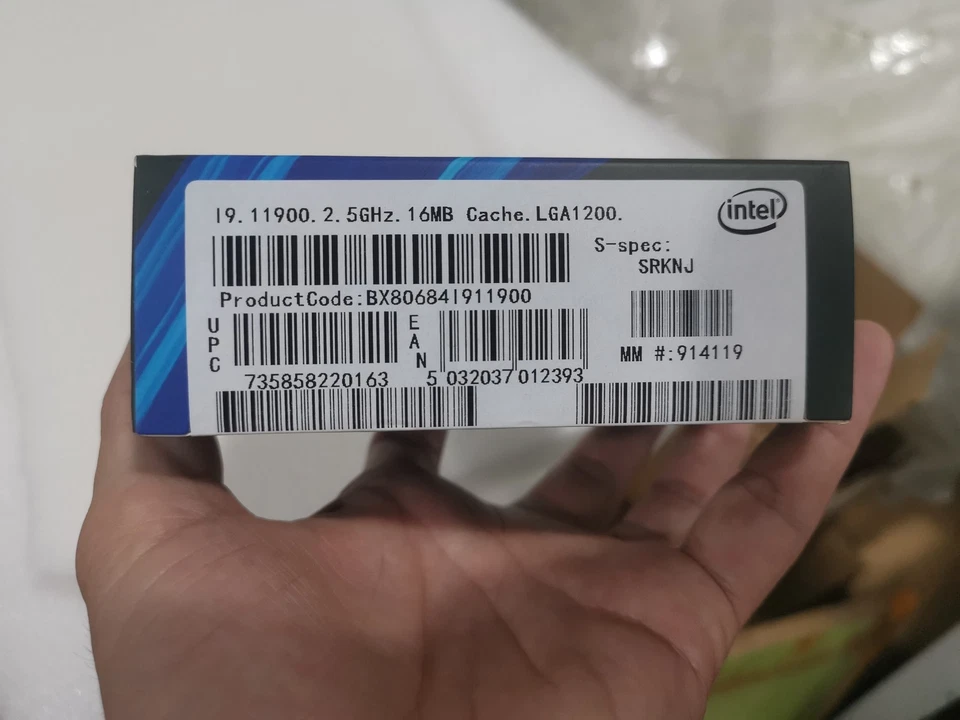 NEW Intel Core i9-11900 SRKNJ 2.5GHz 8 Core LGA1200 65W Desktop Processor CPU - Image 4 of 4