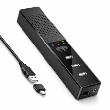 3 in 1 USB Computer Speaker with Microphone, PC Laptop Desktop Conference Spe...