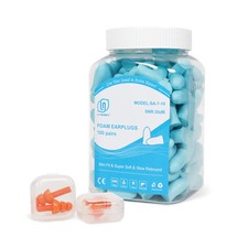 Slim Fit Foam Ear Plugs for Sleeping Women, Kids Small-100 Pairs, 35dB SNR No...