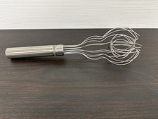 Pampered Chef Double Balloon Whisk Stainless Kitchen Tool
