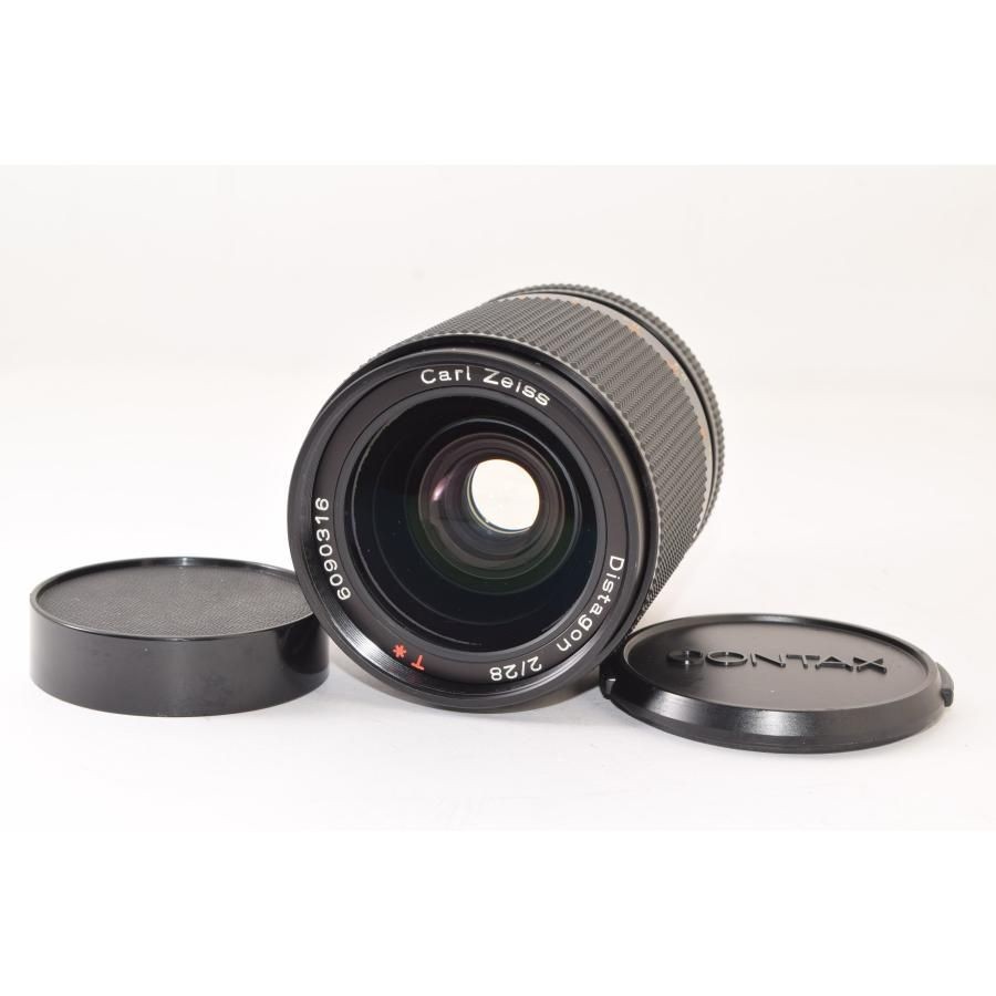 CONTAX Carl Zeiss Distagon T* 28mm F2 Lens Contax AEG 2404087 Used
