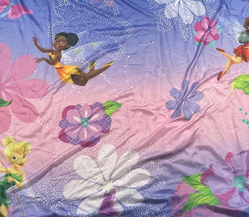 Colgadores de cortina vintage de campanilla de Disney 70" x 63" Foto 2 de 4