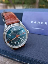 Farer Lander IV GMT 39.5mm – Sea Green Dial – Full Kit – Sellita SW330-2