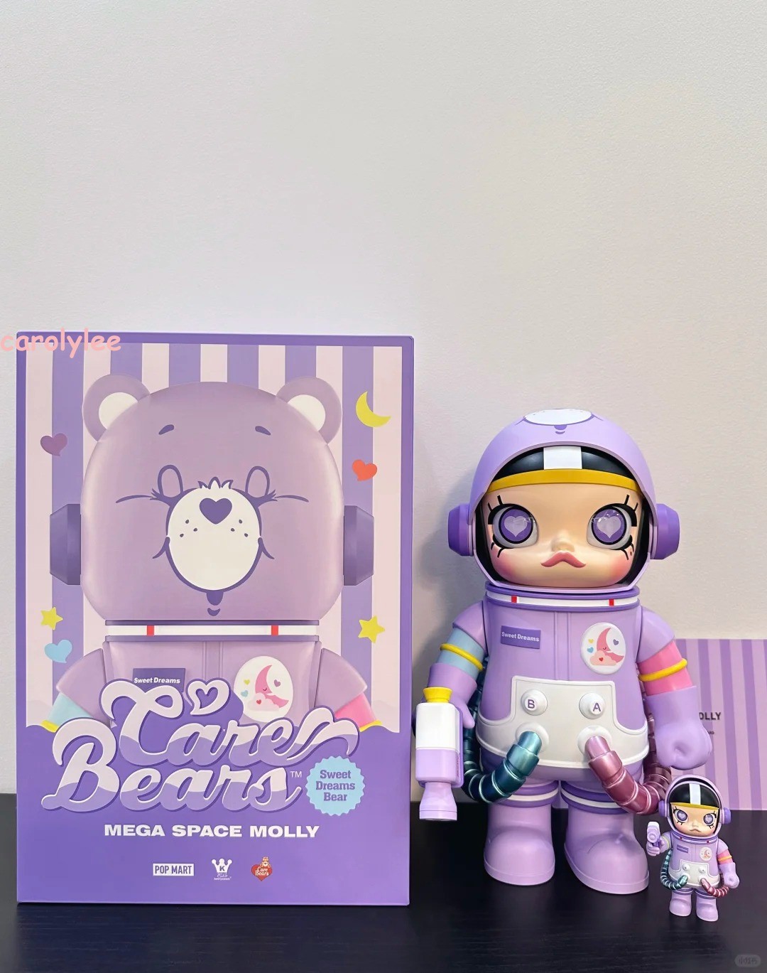 MEGA SPACE MOLLY 400%+100% Sweet Dream Bears Care Bears Authentic