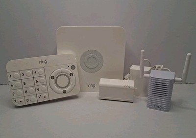 Ring Security System Base Station US, Range Extender, Keypad and Chime Pro Works
