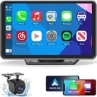 7" HD Wireless CarPlay Screen with Bluetooth Navigation & Backup Camera