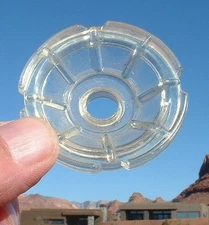 NICE 1979 2" ORIGINAL GUN TURRET PART for Millennium Falcon Vintage Star Wars