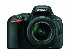 Nikon D5500 DX-format Digital SLR w/ 18-55mm VR II Kit Black