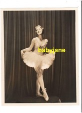 LORETTA YOUNG ORIGINAL 8X10 PHOTO BY ELMER FRYER 1920's WEARING BALLERINA TUTU