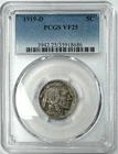 1919-D Buffalo Nickel  PCGS VF25