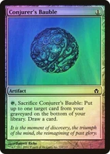 Fifth Dawn  MTG  FOIL  Conjurer's Bauble  Magic