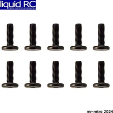 Associated 41090 M3x10mm Low Profile Socket Head Cap Screw Shcs