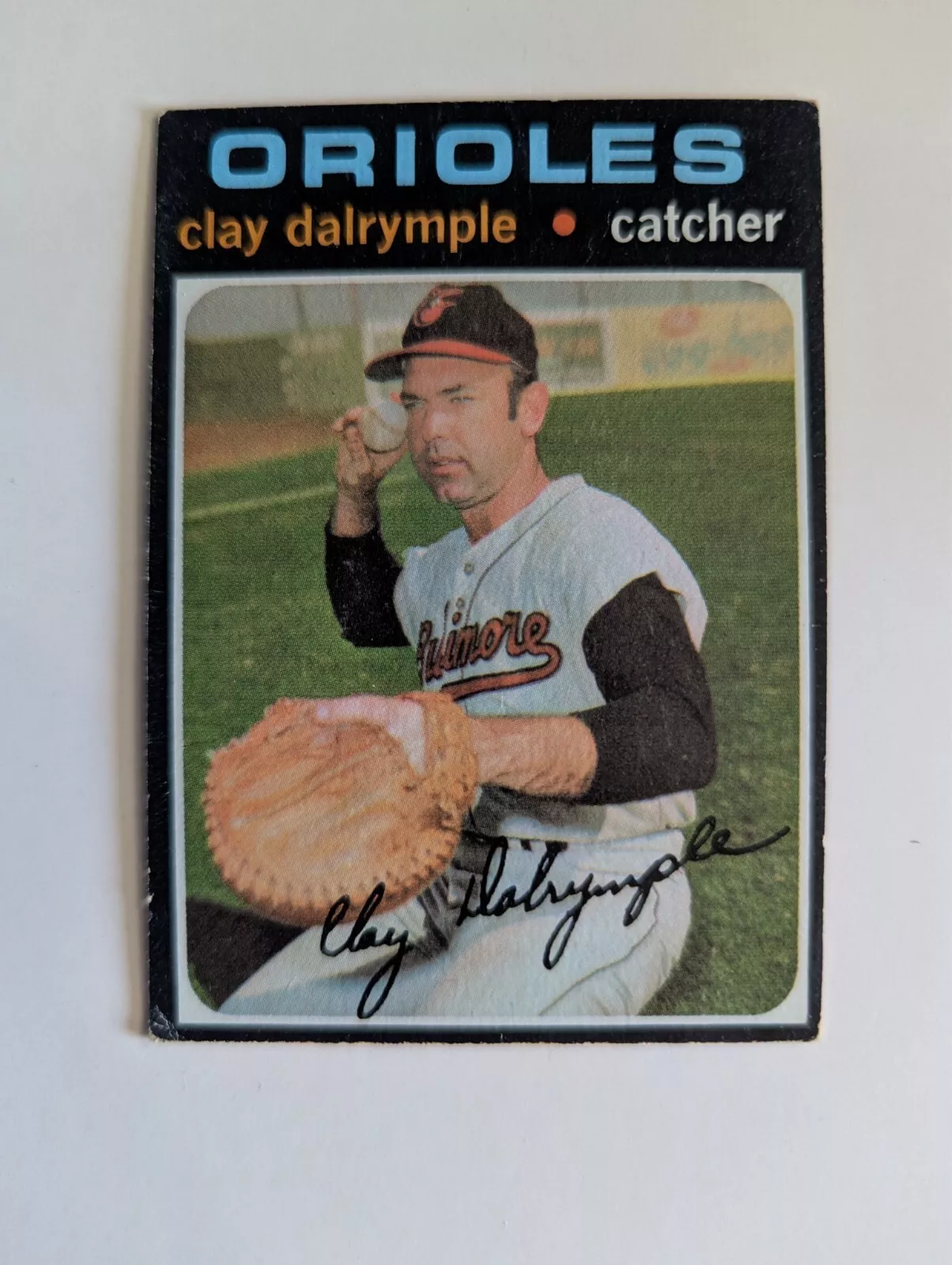 Clay Dalrymple trading card