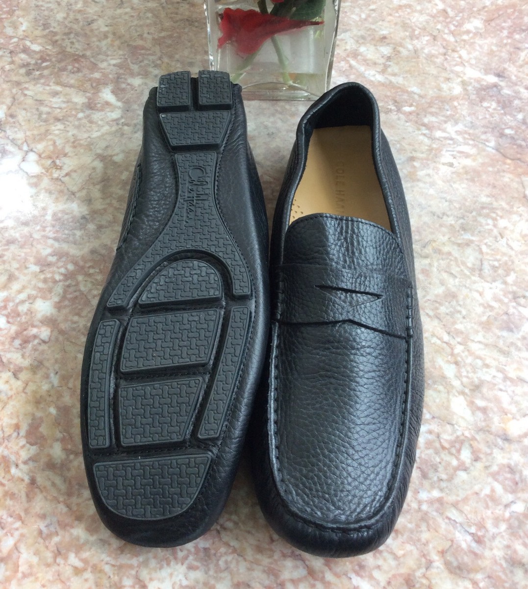 Cole Haan Howland Men\'s Size 10.5 M Black Leather Slip On Loafer Shoes C04535 Cole Haan | Shoes | Cole Haan Howland Mens Size 5 M Black  main image 3