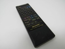 Sharp Video Cassette Recorder Remote Control TV G0337GE