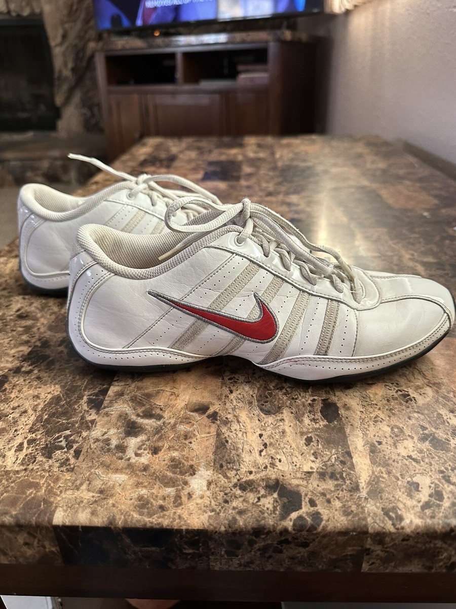 Nike Musique III White/Red Running Sneaker Shoe #317955-162 US