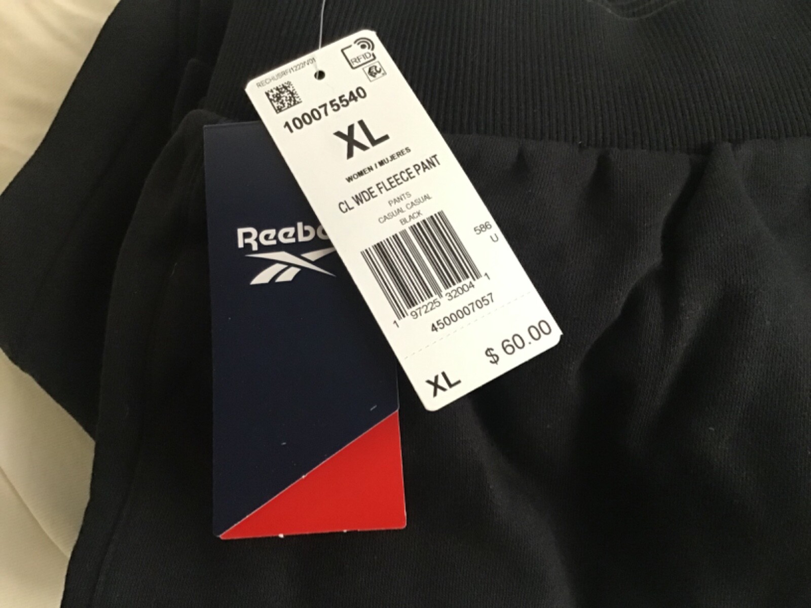 Reebok Classics Wardrobe Essentials Fleece Pants