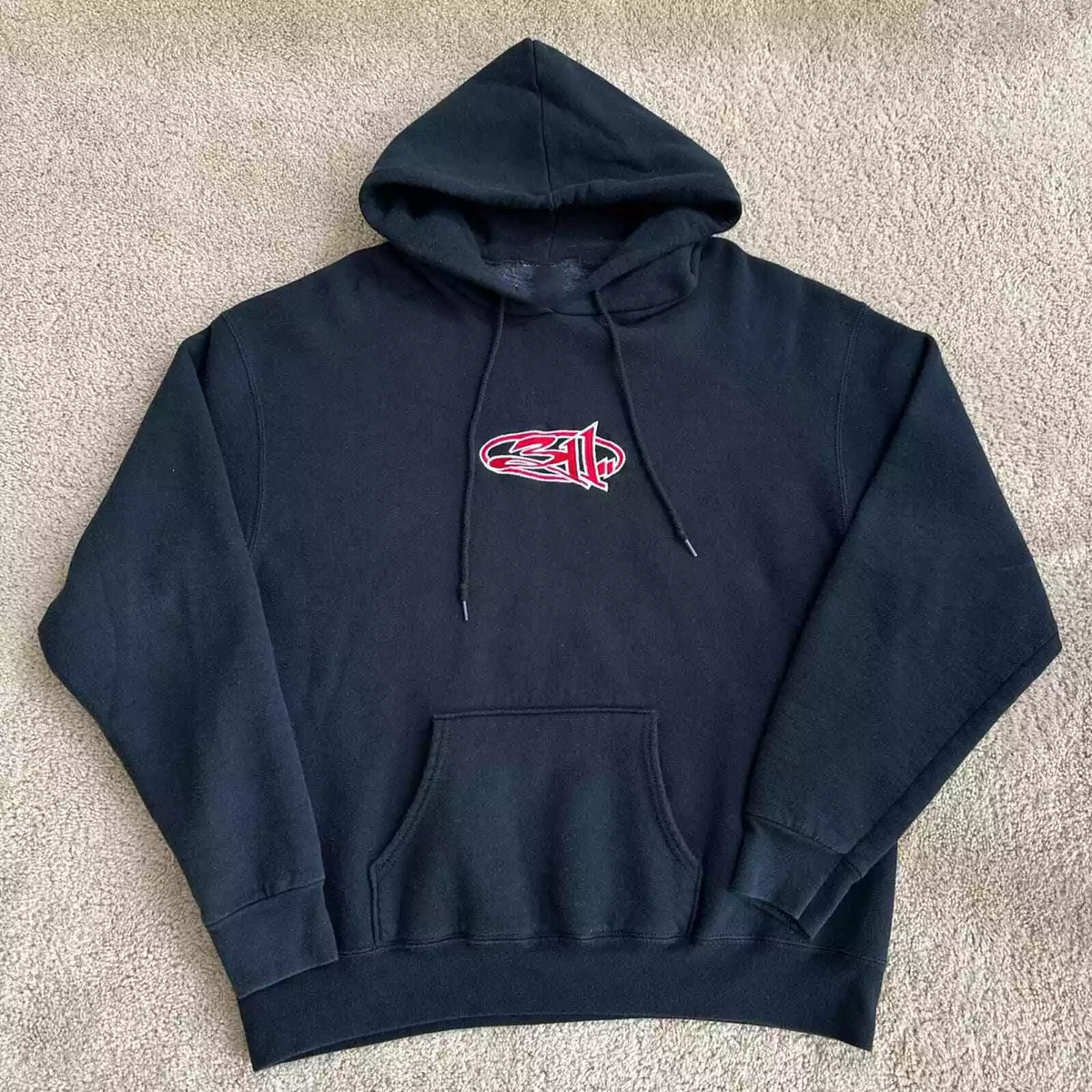 Reprinted 311 Three Eleven Band Basic Logo Hoodie All Size S-5XL