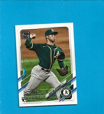2021 Topps 582 Montgomery Club Foil Stamp #656 Daulton Jefferies RC Oakland A's
