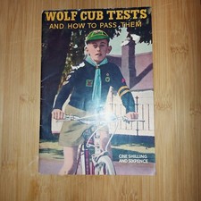 UK Scouting Wolf Cub Tests & How to Pass Them 1964