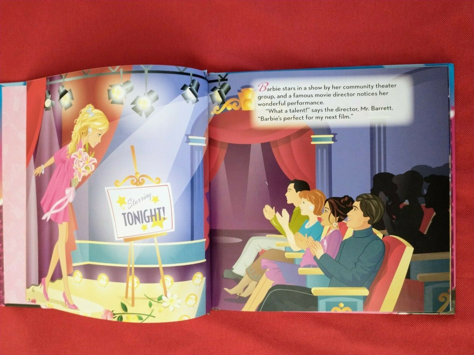 BARBIE I CAN BE A MOVIE STAR 2010 RANDOM HOUSE HARDCOVER BOOK NEW 3