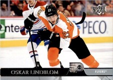 2020-21 Upper Deck Oskar Lindblom Philadelphia Flyers #387 Hockey Card