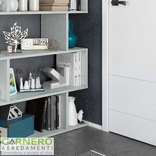 Scaffale Angolare Modulare In Metallo Con 5 Ripiani 875 Kg Argento 80x40x180 Cm Thinia Home 90177520