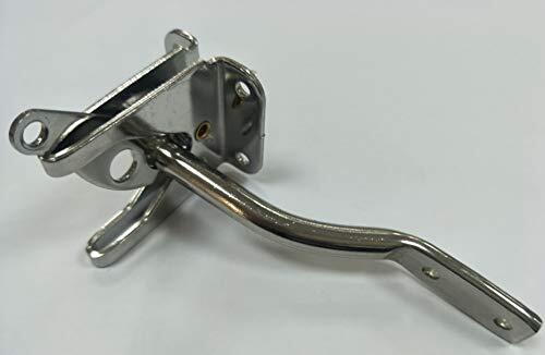 Self-Locking Gate Latch, 2-1/8", 304 Stainless Steel, 2 Pack, Made in Taiwan - Bild 3 von 5