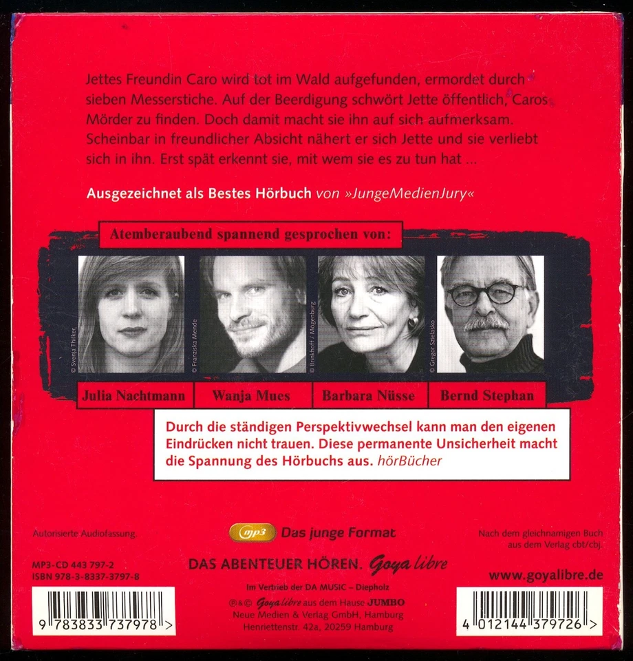 Monika FETH★DER ERDBEERPFLÜCKER★MP3-CD★Hörbuch★MUES/NÜSSE/NACHTMANN lesen★S. GUT - Bild 2 von 4