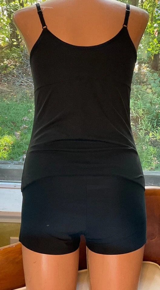 DE COLECCIÓN 90’S MAIDENFORM FLEXEES NEGRO NAILON/SPANDEX POWER TODO-N-ONE LENCERÍA XXL-9 Foto 3 de 4