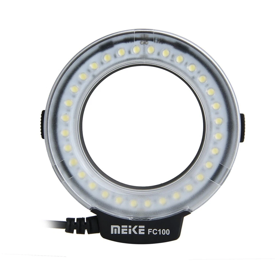 Meike FC-100 FC100 LED Macro Ring Flash Light for Canon Nikon Olympu DSLR Camera - Image 4 of 4