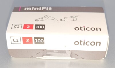 Brand new Oticon miniFit C1 More Zircon Receiver (Size 2-R-100db) USA seller***