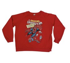 MARVEL THE AMAZING SPIDERMAN PULLOVER SWEATSHIRT YOUTH BOYS SZ XL