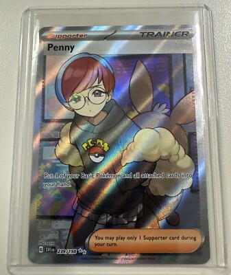 Pokemon Penny 239/198 Scarlet & Violet Supporter-Trainer Card | eBay