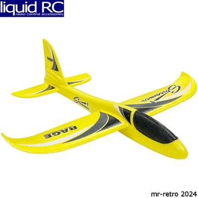 Rage RC 9010 Streamer Hand Launch Glider Yellow