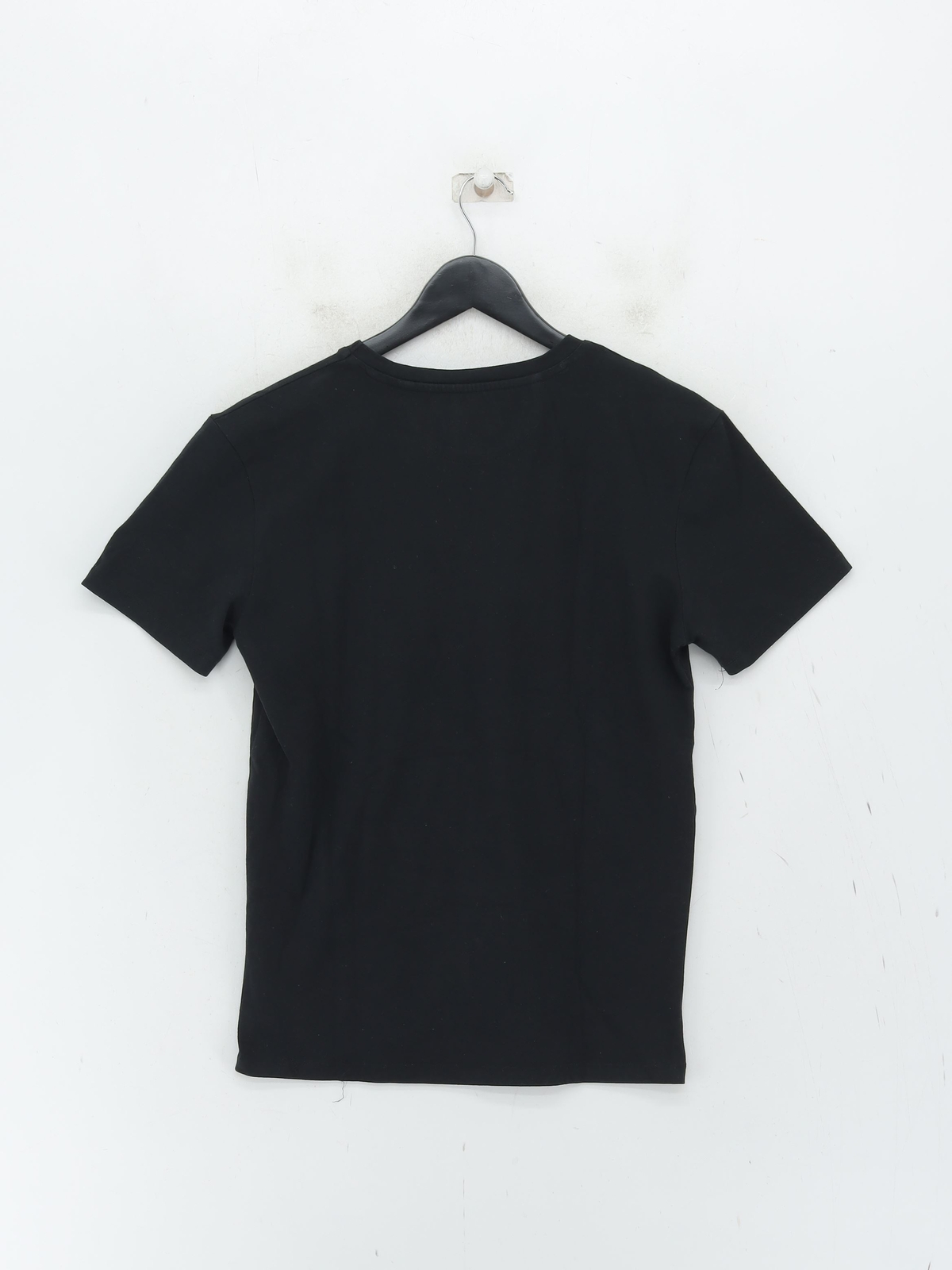 T shirt uomo Zara M nera 100% altra basic