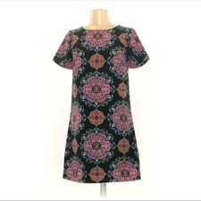 J Crew Paisley Kaleidoscope Shift Dress