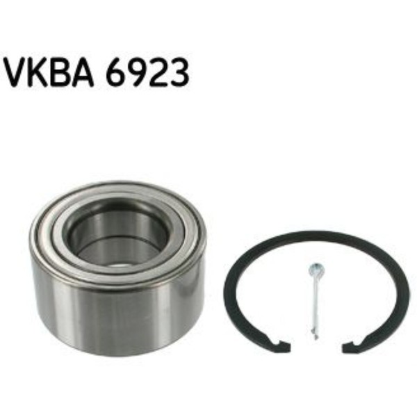 1X SKF Radlager Radlagersatz Vorne FüR Hyundai I30 Kombi FD KIA Cee'd SW ED-image