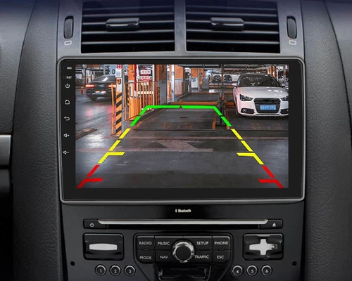 Do Peugeot 407 2004-2008 Android 13 Carplay Radio samochodowe GPS NAVI WIFI FM BT 64GB - Zdjęcie 2 z 19
