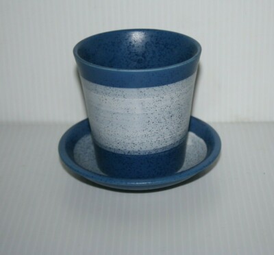 Momoyama Toki & Kansai Super Studio Fine China Cup & Saucer Set Blue White Brush