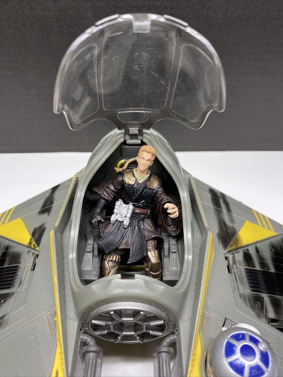2004 Hasbro Star Wars Anakin Skywalker Jedi Fighter Ship
