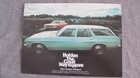 <!--F#f_0-->Original GMH Holden Nasco HQ Station Wagons 2-Page Sales Brochure<!--F/-->