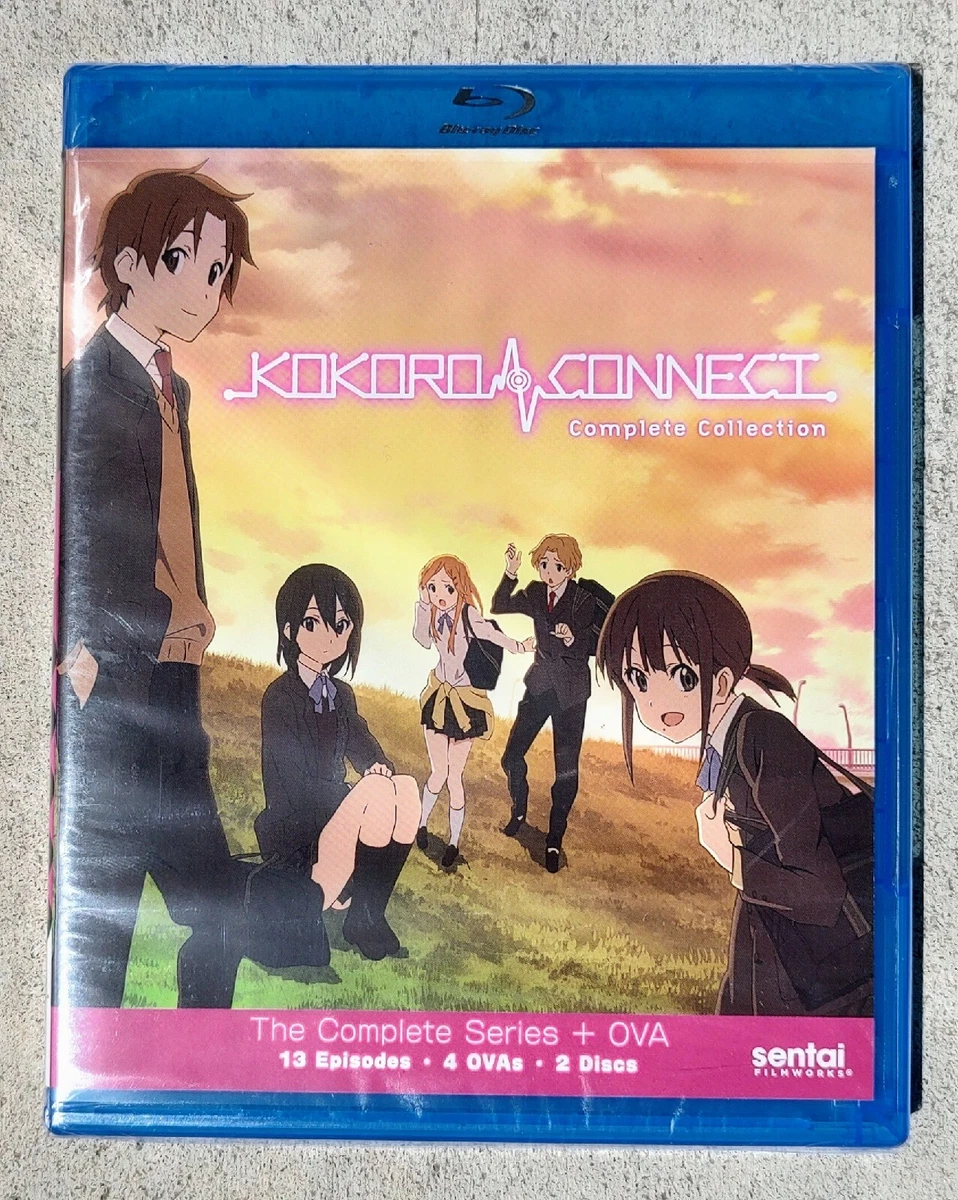 Kokoro Connect: The Complete Series (Blu-ray 2 Disc) English Dub Anime NEW