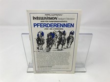 Pferderennen  - Intellivision - Instruction Manual Booklet Only