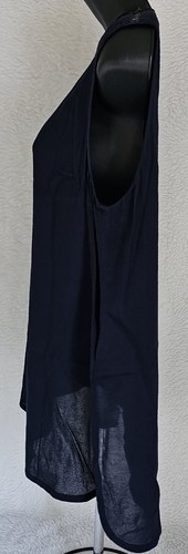 Vince Womens Shirt Top Blouse Size M Medium Blue - Picture 22 of 24