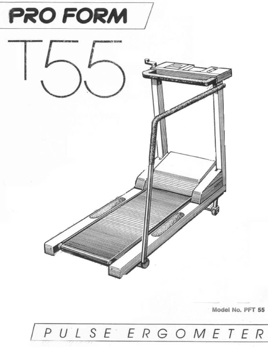 ProForm T55 PFT550 Treadmill Owner Manual 046080 eBay