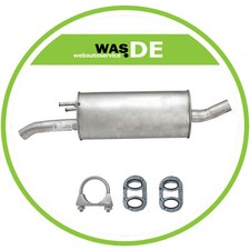 Auspuff Endschalldämpfer Opel Zafira A (F75_) 1.6 16V & 1.8 16V inkl. Anbaukit