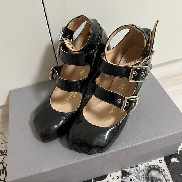 Vivienne Westwood Women's Black Animal Toe Pumps Heels Three Vivienne Westwood Women's Black Animal Toe Pumps Heels Three